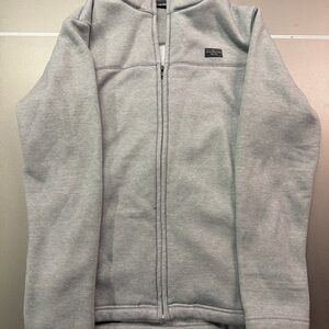 Travis Mathew Jacket Small Mens Koozie 2.0 Full Zip Heather Gray